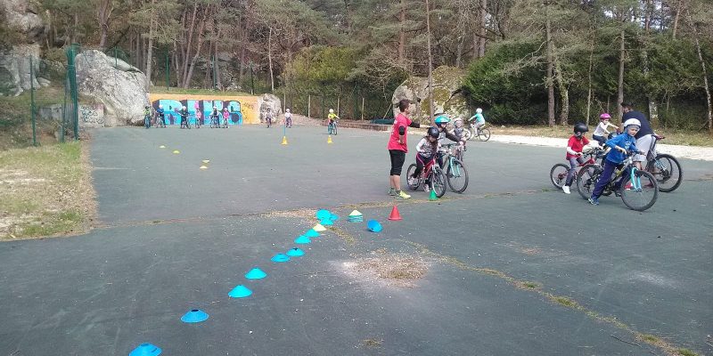 Parcours d'apprentissage à vélo pour enfants Buthiers 77