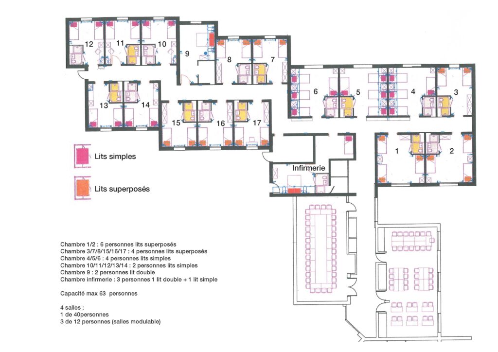 plan hébergement les sables (63)