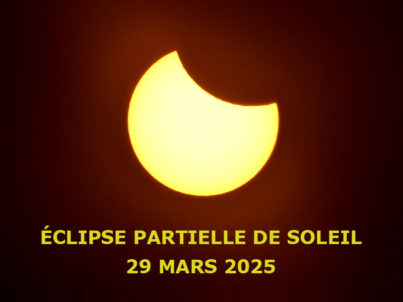 Éclipse partielle du 29 mars 2025