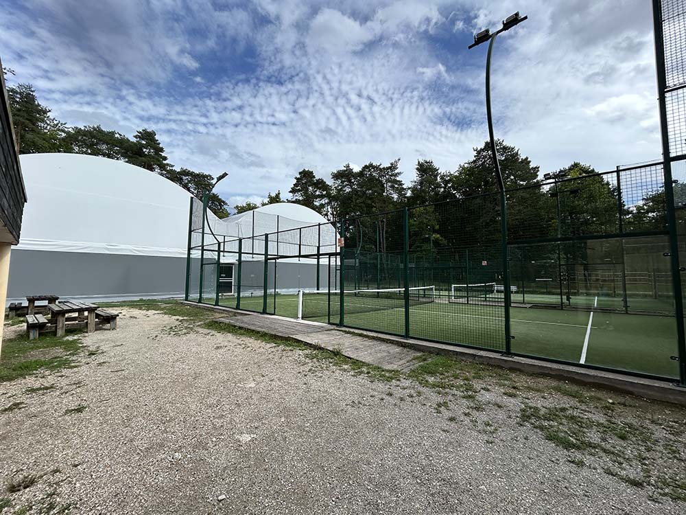 padel interieur vue exterieur