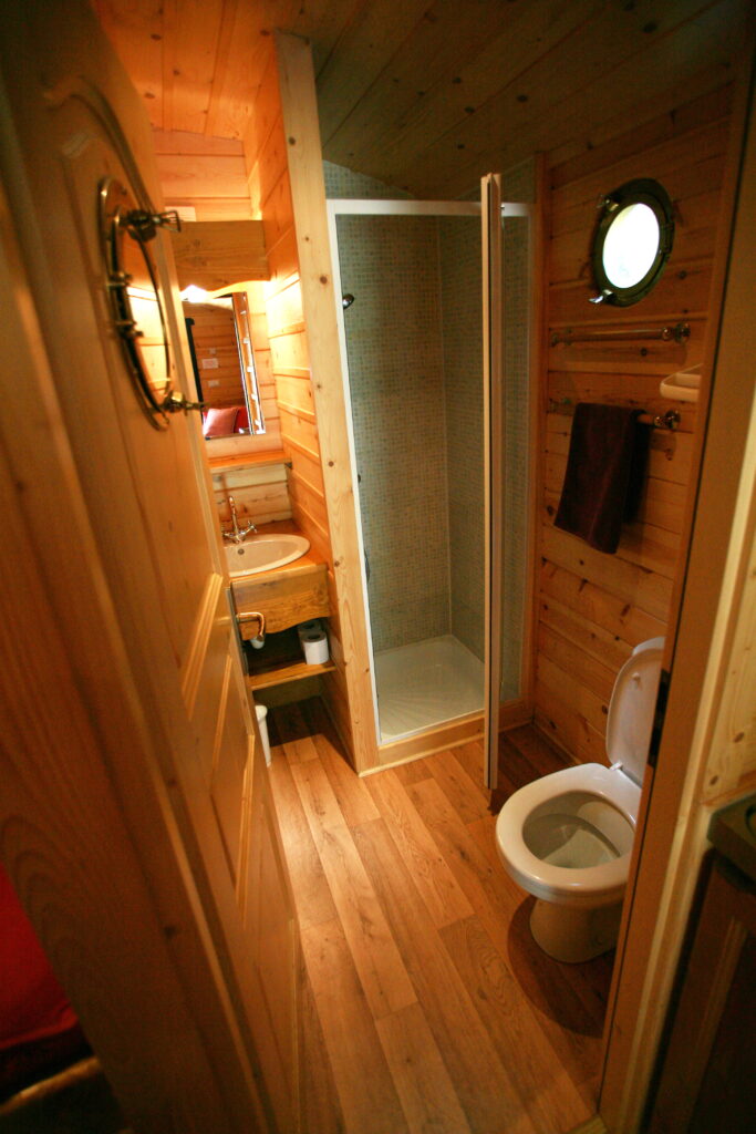 roulotte salle de bain